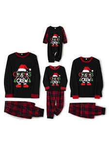 Pyjamas Maison Respirants Famille Noël Automne/Hiver Motif Dessin Animé pour Familles de Trois ou Quatre – ODM/OEM - Product Image 5