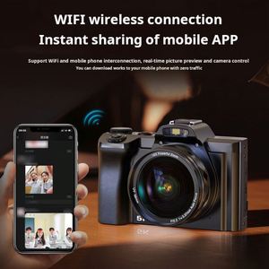 กล้อง X624 คุณภาพดี 5k Sports DV พร้อม Wifi กล้องภายนอกอาคาร รุ่นใหม่ปี 2023 กล้องดิจิตอล DSLR DC ความละเอียด 48MP รองรับการถ่ายภาพแบบ Delayed Photography 5k - Product Image 2