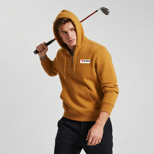 Haute qualité <span class=keywords><strong>Golf</strong></span> quart Zip pull sweats 1/4 fermeture éclair léger Protection solaire hommes à manches longues <span class=keywords><strong>Golf</strong></span> sweats - Product Image 5