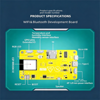 Carte de développement Caturda ESP32 Wi-Fi et module d'affichage intelligent TFT 2,8 pouces 240x320 avec écran tactile LVGL