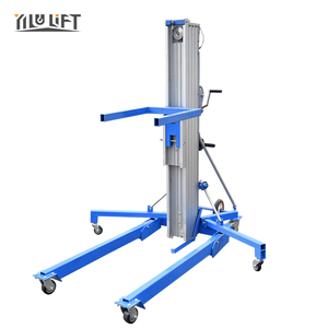 Alüminyum Platform adam kaldırıcı hidrolik asansör düşük fiyat ile bir adam kaldırma ekipmanları - Product Image 3
