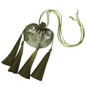 Sacchetto Profumato Regalo per il Festival delle Barche del Drago, Ciondolo in Stile Cinese Antico Retrò, Sacchetto Vuoto in Vera Pelle per Fragranze - Product Image 5