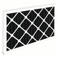 Filtres à air plissés en carbone actif MERV 8 Plus pour fournaise et climatiseur, 24x24x2 pouces, 20x20x4 pouces