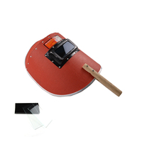 Casque de soudage professionnel Lingjiang avec lunettes de sécurité anti-éclaboussures rouges pour le soudage à l'arc