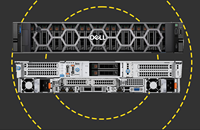 戴尔 R760 Poweredge 专用数据中心 Windows 2025 深度学习服务器 R750 10Gbps AI 服务器，带多个 GPU 容器服务器