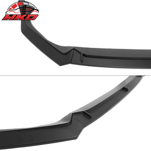 เหมาะสำหรับ Honda Civic 25-26 IKON V2 สไตล์สปอยเลอร์กันชนหน้าสีดำด้าน อะไหล่รถยนต์ อุปกรณ์ตกแต่งรถยนต์ - Product Image 6