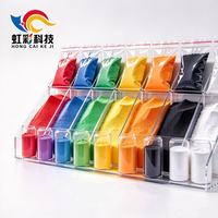 Poudre de colorants solvants haute brillance aux couleurs vives pour peinture, encre, plastique, luminaires, colorant majeur HC Brand