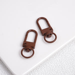 ใหม่โซ่กุญแจประตูสีลูกกวาดสีลูกกวาดสร้อยข้อมือรูปตัวยูเครื่องประดับแบบทำมือกุญแจโลหะเครื่องราง - Product Image 2