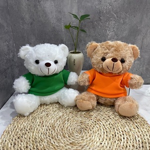 1 Pezzo <span class=keywords><strong>Orsacchiotto</strong></span> di Peluche Personalizzato <span class=keywords><strong>con</strong></span> Logo Aziendale Stampato, Regalo per Eventi, Bambola Confortante Economica - Product Image 3