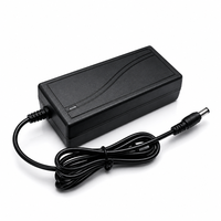 Adaptateur d'alimentation de bureau 24V 3A 72W, chargeur DC pour caméra de sécurité CCTV NVR POE Switch
