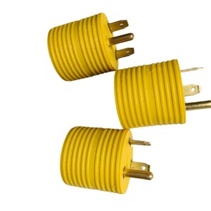 Enchufe de conversión NEMA 5-15P a, adaptador de 30AMP para RV, adaptador de enchufe de conector de EE. UU. Para uso en RV - Product Image 6