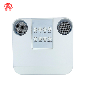 <span class=keywords><strong>KD</strong></span>-203 Mini <span class=keywords><strong>Bluetooth</strong></span> Karaoke Hệ Thống Loa Hát Karaoke Set Với 2 Không Dây Mic Cho Đảng Không Dây - Product Image 4