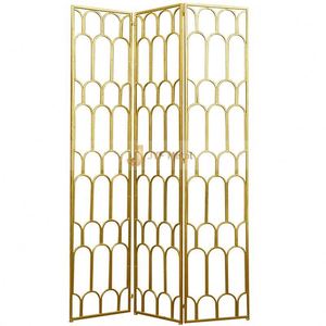 Stainless Steel Waterproof Room Divider <b>Screen</b> Partition Ceiling Decorative <b>Wall</b> Dividers Translucent Movable - Product Image 3