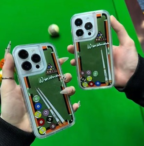 ODM Trung Quốc nhà máy ưa thích puxury trường hợp điện thoại bi-a QuickSand tùy chỉnh in ấn thiết kế sang trọng trường hợp điện thoại - Product Image 1