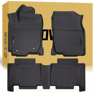 Tappetini Auto 3D in TPE per Tutte le Stagioni, Anteriori e Posteriori, Personalizzati con Logo per Audi Q5 A6 A4, Tappetini per Bagagliaio - Product Image 1