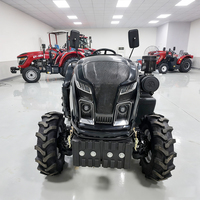 Mini Tracteur Pas Cher 4 Roues Motrices Tracteurs Agricoles 80ch 90ch 120ch Moteur EPA CE Euro 5 Tracteur pour l'Agriculture pour les États-Unis et l'Europe