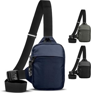 <span class=keywords><strong>Sac</strong></span> de voyage à bandoulière pour hommes et femmes, fermeture à glissière, résistant à l'eau, <span class=keywords><strong>sac</strong></span> de poitrine <span class=keywords><strong>multipoches</strong></span> - Product Image 2