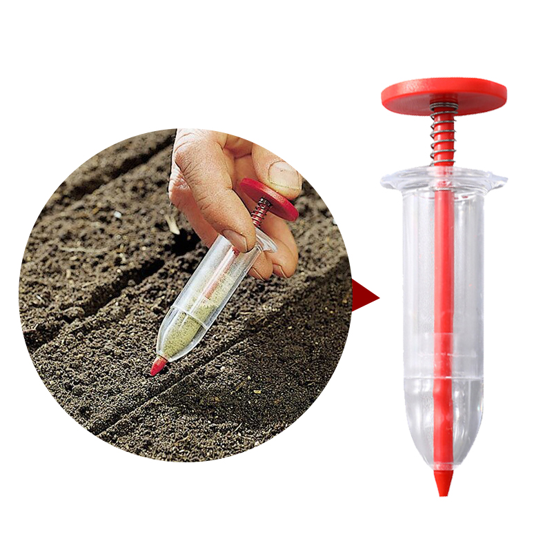 Mới Sáng Tạo Hạt Giống Gieo Công Cụ Nhà Vườn Hạt Giống Dispenser Nhà Kính Mini Crop Ngô Ghép Seeder Người Gieo Giống