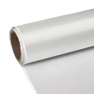 Rolo de tecido de fibra de vidro para construção civil, tecido liso de fibra de vidro 170g
