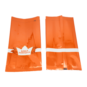 Custom Side Seal Package Tea Bag Organ Bag Stand Up Mylar Bag plastic pouch for coffee packaging