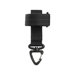 Hebilla Ajustable Antipérdida para Camping, Clip Táctico Multiusos para Cinturón, Correa de Nylon con Mosquetón Triangular para Actividades al Aire Libre - Product Image 1
