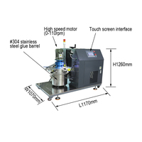 Mesin pencampur lem Sensor suhu NTC Mixer pengukur epoksi vakum otomatis