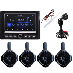 New HASDA Waterproof Marine 6.5" <b>Tower</b> Speakers H-6106 & 7" TFT Touch Screen Player H-306 with USB Cable & Antenna - Product Image 4