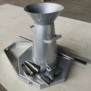 コンクリートスランプ試験用4点セット 漏斗 厚型シリンダー 計測用 - Product Image 2