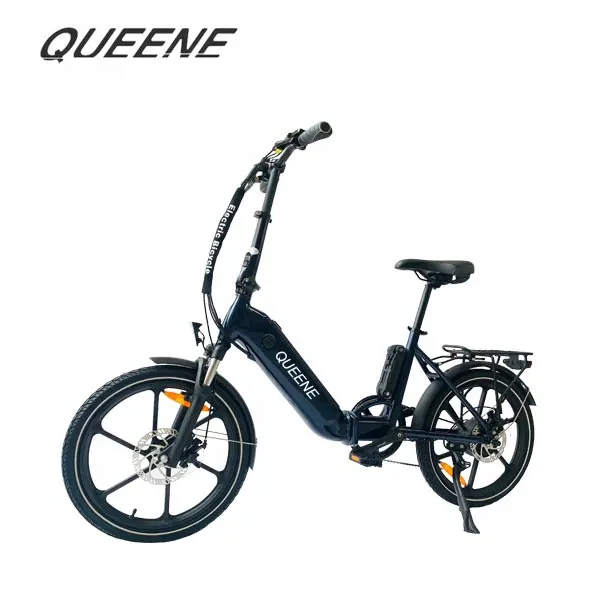 QUEENE/จักรยานไฟฟ้าเย็นพร้อมแบตเตอรี่ Ebike ที่ซ่อนอยู่