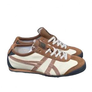 Nouvelles chaussures de course décontractées, tige en tissu extensible, lacets, design Evergreen, confortables pour la marche, entièrement en cuir véritable - Product Image 1