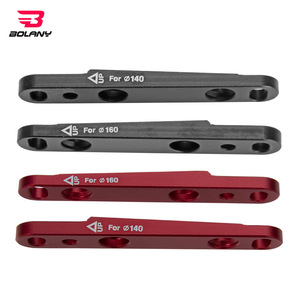 Convertidor de freno de disco para bicicleta de carretera Bolany, 140mm, 160mm, montaje plano, montaje directo, aleación de aluminio para horquilla delantera - Product Image 1