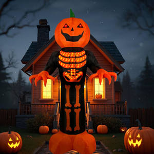 Halloween lumineux yeux rouges citrouille <span class=keywords><strong>vampire</strong></span> festival fête cour gonflable <span class=keywords><strong>d</strong></span>écoration extérieure - Product Image 6