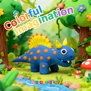 Kit d'art et d'artisanat en argile de <span class=keywords><strong>dinosaure</strong></span> - Argile non toxique séchant <span class=keywords><strong>à</strong></span> l'air, 1 squelette de <span class=keywords><strong>dinosaure</strong></span> et 1 ensemble d'outils en argile, activité créative DIY pour garçons et filles - Product Image 4