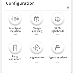 Lampe UV sans fil portable rechargeable pour ongles avec logo personnalisé, mini lampe UV LED sans contact pour ongles, marque privée - Product Image 6