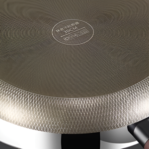 ชุดเครื่องครัวสแตนเลสเคลือบไทเทเนียม 7 ชั้น หนาพิเศษ ราคาโรงงาน กระทะขอบตรง พร้อมฝาแก้ว - Product Image 5