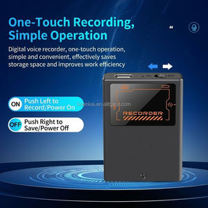 Enregistreur vocal numérique magnétique intelligent, activation vocale, mini-enregistreur à une touche, autonomie de 60h <span class=keywords><strong>pour</strong></span> les cours et les affaires - Product Image 5
