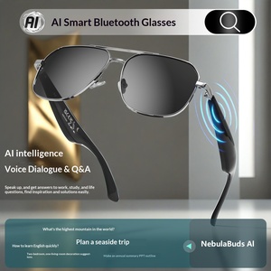 Gafas inteligentes con traducción por IA, traducción multilingüe en tiempo real, reproducción de música, llamadas manos libres, gafas de audio portátiles. - Product Image 5