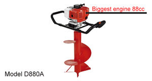 TOPWE Perceuse de terre <span class=keywords><strong>à</strong></span> essence Service OEM Perceuse de terre 88cc Perceuse de terre de puissance 3500w Tarière de terre <span class=keywords><strong>à</strong></span> essence - Product Image 2
