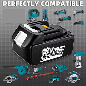 Batería Original MAK de 18 V, 5 Ah/6 Ah, de Iones de Litio para MAK BL1830 <span class=keywords><strong>BL1815</strong></span> BL1860 BL1840, Batería de Repuesto para Herramientas Eléctricas MAK - Product Image 4