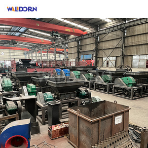 Trituradora de doble eje primaria con componentes de engranajes de motor de cobre para líneas de granulación y molienda fina de aleación de aluminio - Product Image 6