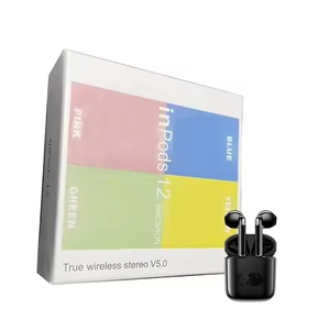 Audífonos Inalámbricos <span class=keywords><strong>Inpods</strong></span> 12 HiFi, Nuevos <span class=keywords><strong>Auriculares</strong></span> con Reducción de Ruido, Chipset JL, Control Táctil, Función Impermeable, Indicador LED de Batería - Product Image 1