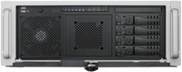 Châssis rackable 4U HPC-7442 pour cartes mères EATX/ATX/MicroATX, 4 baies de disques à échange à chaud, serveurs pour processeurs AMD EPYC 9004/9005