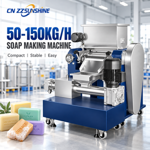 Maquinaria pequeña para procesamiento de jabón de 50-150 Kg/H para la expansión de la producción de jabón en barra a nivel de fábrica y nuevos productos - Product Image 5