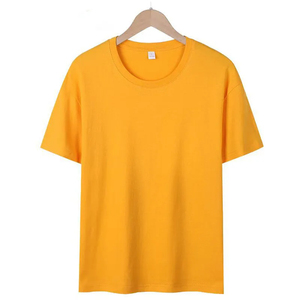 Venta al por mayor de cuello redondo publicidad camisa de gran tamaño de la camiseta 100% de algodón de manga corta con logotipo personalizado camiseta de gran tamaño - Product Image 5