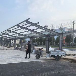 Cochera Solar Fotovoltaica de Acero para Estacionamiento, Instalación Rápida para Estación de Carga de Vehículos Eléctricos (20-25 Años de Vida Útil) - Product Image 3