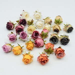 Cabezas de Rosa Artificial Dongchen Crafts, 3.5-4 cm, Flor de Seda para Decoración de Bodas, Hogar y Fotografía - Product Image 3