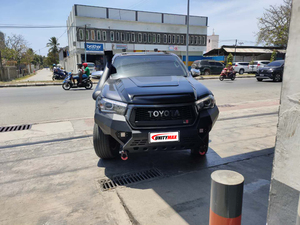 Vendita calda Pick Up 4X4 accessori auto paraurti in acciaio Bull Bar per Toyota <span class=keywords><strong>Rocco</strong></span> 2018 - Product Image 6