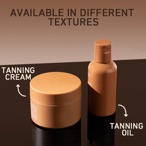 Nature Brown Intensive Tan Accelerator Tanner Cream para la playa al aire libre Sun Tan Accelerator Dark Body Self Sunscreen Tanner Cream - Product Image 6