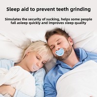 Sucette en silicone de qualité alimentaire pour adultes, pour soulager l'anxiété, favoriser le sommeil, confortable, avec une conception de bouche standard pour la relaxation du stress