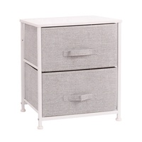 Table de chevet en tissu
